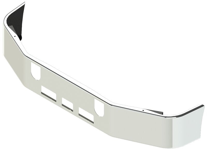 BUMPER FOR MACK CH SERIES SETBACK AXLE 1994-2004 12" TO 14" SETBACK AXLE CHROME