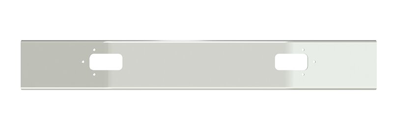 BUMPER FOR MACK CL SERIES 1994-2003 12" OPEN END CHROME WITH TOW HOLE