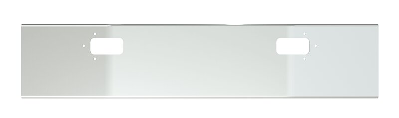 BUMPER FOR MACK CL SERIES 1994-2003 18" OPEN END CHROME WITH TOW HOLE