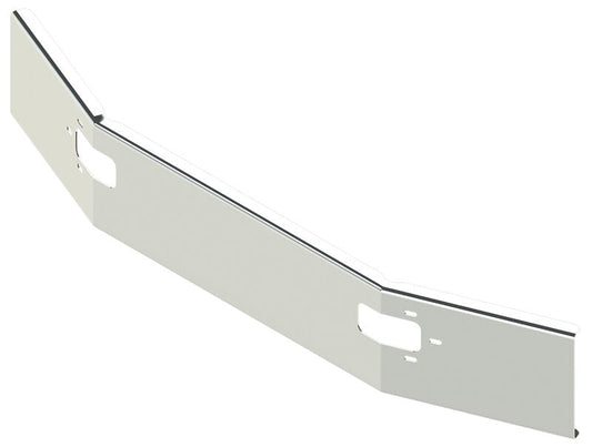 BUMPER FOR MACK CL SERIES 1994-2003 14" OPEN END CHROME WITH TOW HOLE