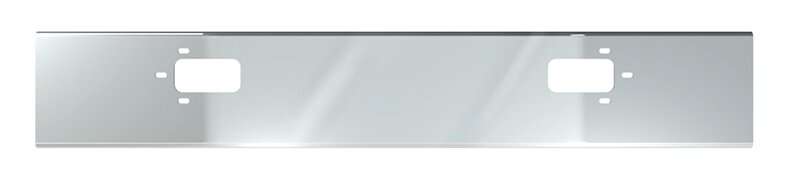 BUMPER FOR MACK CL SERIES 1994-2003 14" OPEN END CHROME WITH TOW HOLE