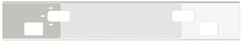 BUMPER FOR MACK CL SERIES 1994-2003 14" OPEN END CHROME