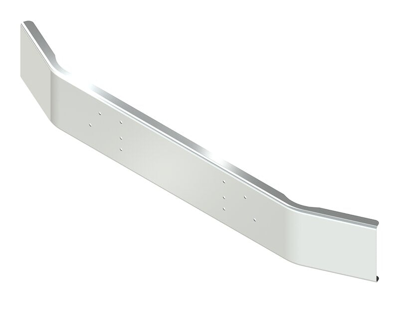 BUMPER FOR MACK RD688, RD690 1993-2003 12" OPEN END CHROME WITH MOUNTING HOLES ONLY