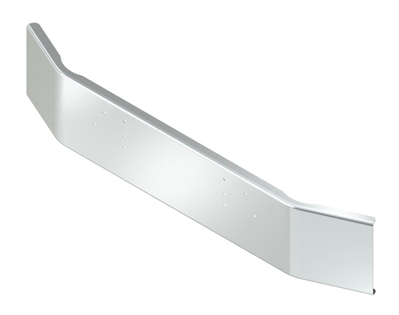 BUMPER FOR MACK RD688, RD690 1993-2003 16" OPEN END CHROME WITH MOUNTING HOLES ONLY
