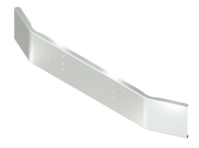 BUMPER FOR MACK RD688, RD690 1993-2003 14" OPEN END CHROME WITH MOUNTING HOLES ONLY