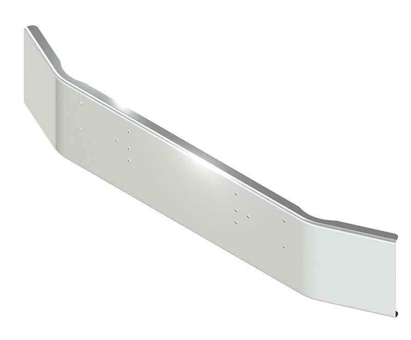 BUMPER FOR MACK RD SETBACK AXLE 1979-1988 16" OPEN END CHROME WITH MOUNTING HOLES ONLY