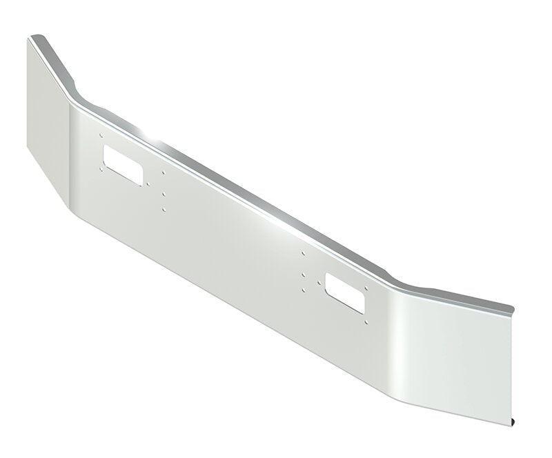 BUMPER FOR MACK RD SETBACK AXLE 1979-1988 18" OPEN END CHROME WITH TOW HOLE