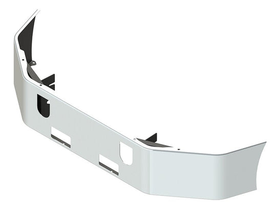 BUMPER FOR MACK CX SERIES, VISION SETBACK AXLE 2001-2004 16" SETBACK AXLE CHROME