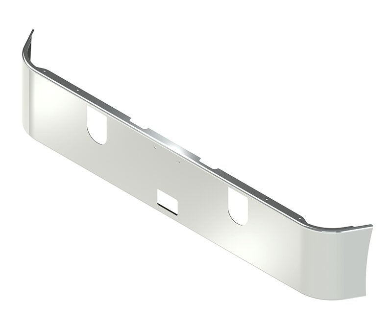 BUMPER FOR MACK CH SERIES SET FORWARD AXLE 2005-2022 16" SET FORWARD AXLE CHROME