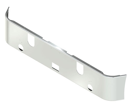 BUMPER FOR MACK CH SERIES SET FORWARD AXLE 2005-2022 16" SET FORWARD AXLE CHROME