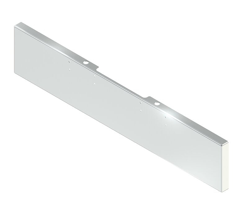 BUMPER FOR PETERBILT 352 CABOVER 1967-1980 & 359 CONVENTIONAL 1967-1986 18" BOXED END CHROME WITH MOUNTING HOLES ONLY