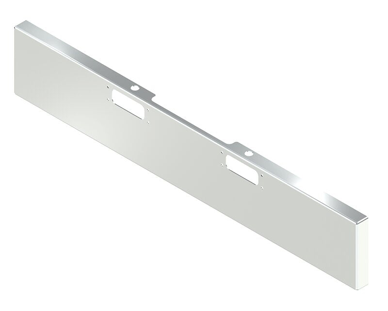 BUMPER FOR PETERBILT 352 CABOVER 1967-1980 & 359 CONVENTIONAL 1967-1986 16" BOXED END CHROME WITH TOW HOLE