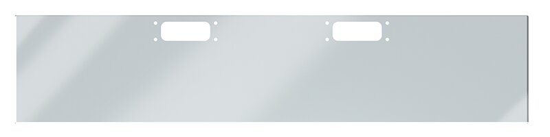 BUMPER FOR PETERBILT 352 CABOVER 1967-1980 & 359 CONVENTIONAL 1967-1986 20" BOXED END CHROME WITH TOW HOLE