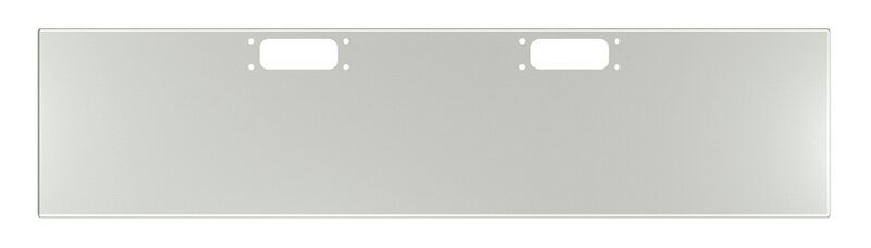 BUMPER FOR PETERBILT 352 CABOVER 1967-1980 & 359 CONVENTIONAL 1967-1986 22" BOXED END CHROME WITH TOW HOLE