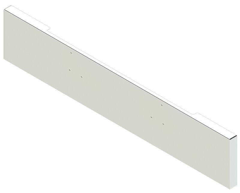 BUMPER FOR PETERBILT 379, 378, 357 1987-2007 18" BOXED END CHROME WITH MOUNTING HOLES ONLY