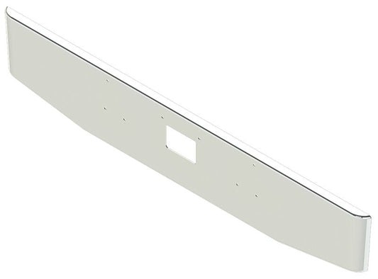 BUMPER FOR PETERBILT 379, 378, 357 1987-2007 16" TAPER ROLLED END CHROME WITH TOW HOLE