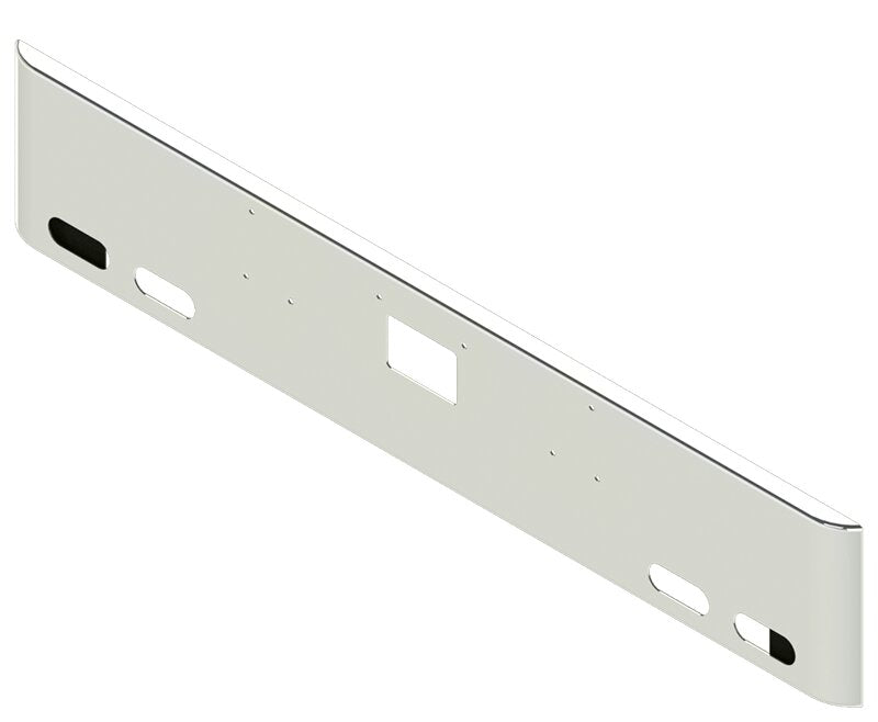 BUMPER FOR PETERBILT 379, 378, 357 1987-2007 WITH TOW HOLE AND 4 OVAL HOLES