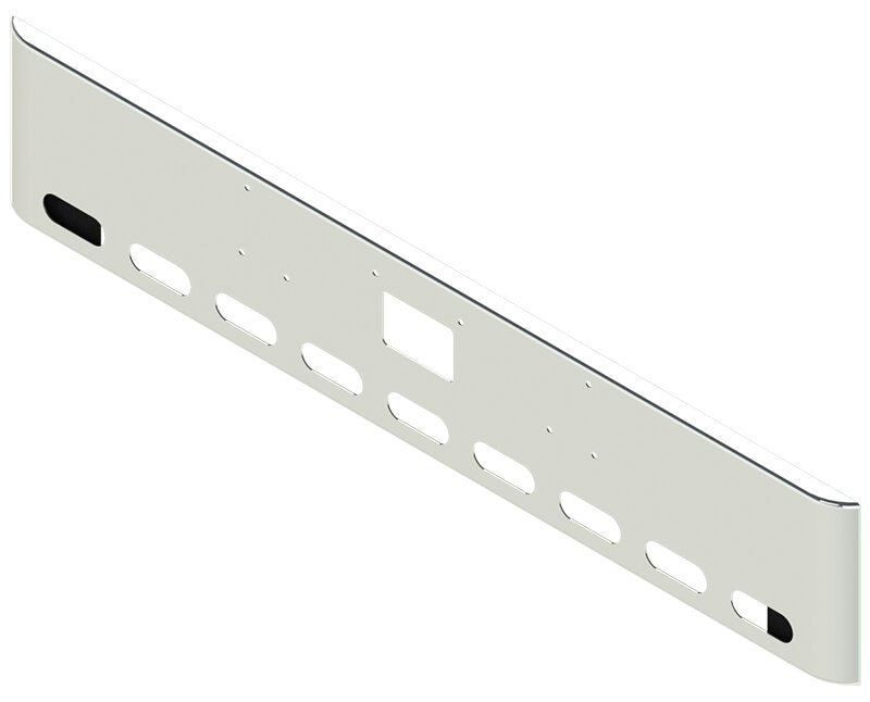 BUMPER FOR PETERBILT 379, 378, 357 1987-2007 WITH TOW HOLE AND 9 OVAL HOLES