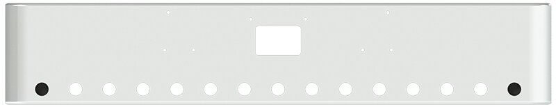 BUMPER FOR PETERBILT 379, 378, 357 1987-2007 WITH TOW HOLE AND 15 HOLES FOR 2" LIGHTS