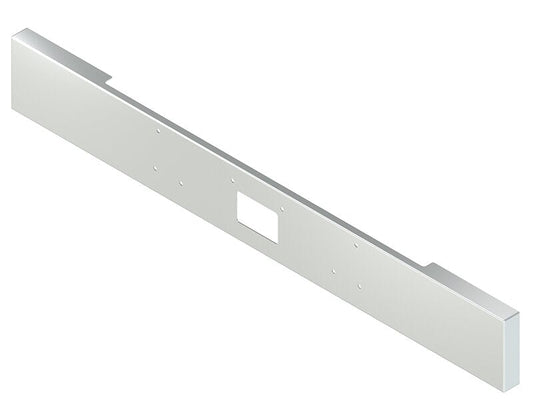 BUMPER FOR PETERBILT 379, 378, 357 1987-2007 12" BOXED END CHROME WITH TOW HOLE