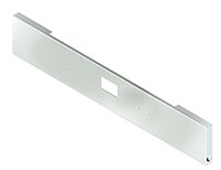 BUMPER FOR PETERBILT 379, 378, 357 1987-2007 16" BOXED END CHROME WITH TOW HOLE AND 2" HOLE AT EACH END OF THE BUMPER