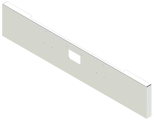 BUMPER FOR PETERBILT 379, 378, 357 1987-2007 18" BOXED END CHROME WITH TOW HOLE