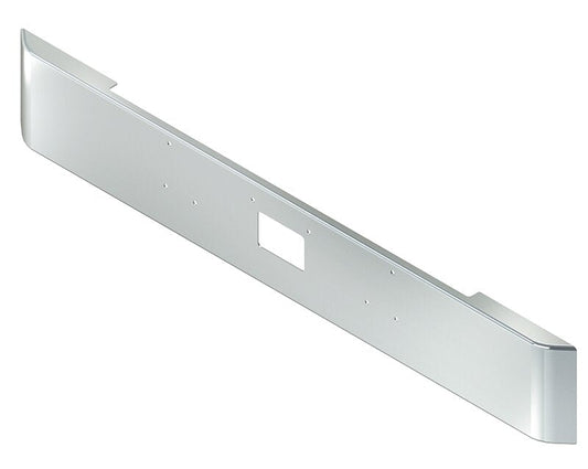 BUMPER FOR PETERBILT 379, 378, 357 1987-2007 14" SQUARE HAND FORM CHROME WITH TOW HOLE