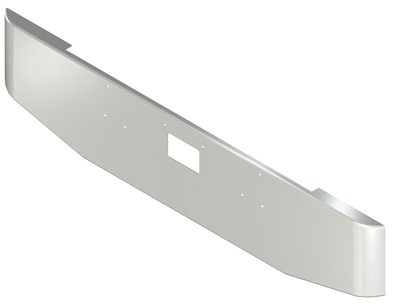 BUMPER FOR PETERBILT 379, 378, 357 1987-2007 20" TAPER HAND FORM CHROME WITH TOW HOLE