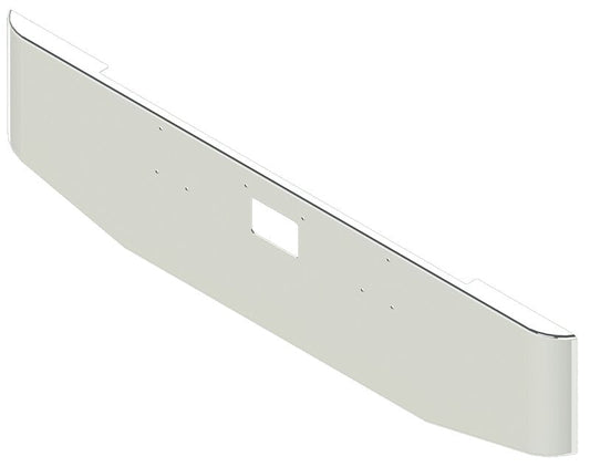 BUMPER FOR PETERBILT 379, 378, 357 1987-2007 22" TAPER HAND FORM CHROME WITH TOW HOLE