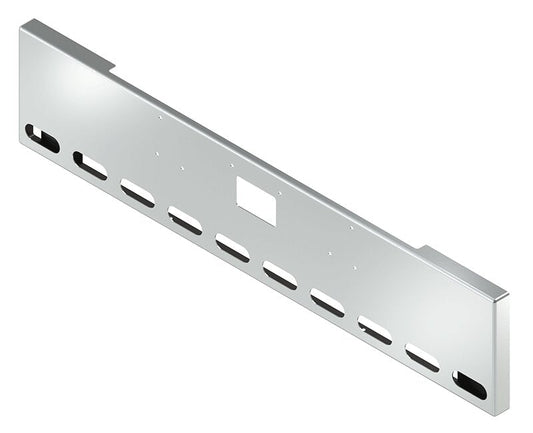 BUMPER FOR PETERBILT 379, 378, 357 1987-2007 20" BOXED END CHROME WITH TOW HOLE, LIGHT HOLES