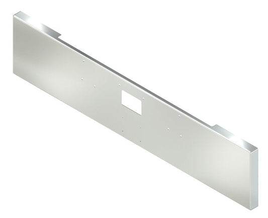 BUMPER FOR PETERBILT 379, 378, 357 1987-2007 20" BOXED END CHROME WITH TOW HOLE AND LICENSE PLATE HOLES