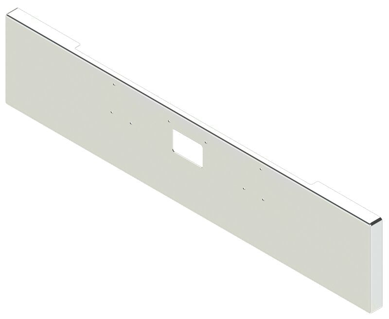 BUMPER FOR PETERBILT 379, 378, 357 1987-2007 20" BOXED END CHROME WITH TOW HOLE