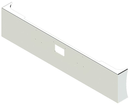 BUMPER FOR PETERBILT 379, 378, 357 1987-2007 20" AMERICAN EAGLE BOXED END WITH 8" EARS CHROME WITH TOW HOLE