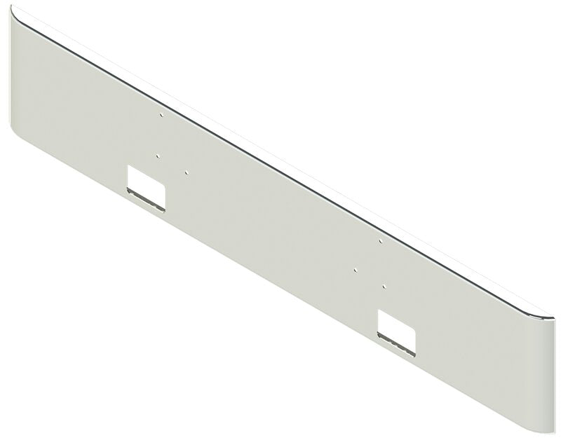 BUMPER FOR PETERBILT 379, 378, 357 1987-2007 WITH RECTANGULAR FOG LIGHT HOLES