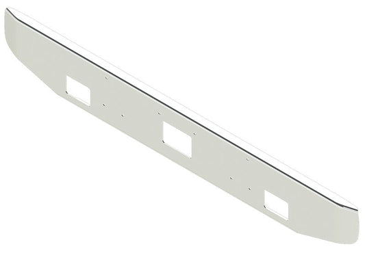 BUMPER FOR PETERBILT 379, 378, 357 1987-2007 12" TAPER ROLLED END CHROME