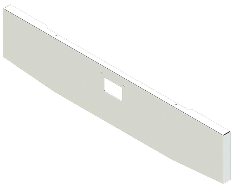 BUMPER FOR PETERBILT 379, 378, 357 1987-2007 WITH 379 STYLE LICENCE PLATE HANGER BOLTS & TOW HOLE & NO MOUNTING HOLES AND WITH UNIVERSAL BRACKETS THAT FIT CB, CQ, FD, FE ,HA, HC, GO