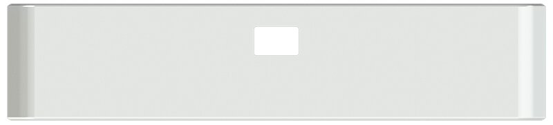 BUMPER FOR PETERBILT 379, 378, 357 1987-2007 20" SQUARE ROLLED END CHROME WITH TOW HOLE & NO MOUNTING HOLES AND WITH UNIVERSAL BRACKETS THAT FIT CB, CQ, FD, FE ,HA, HC, GO