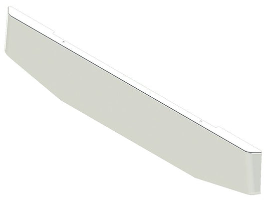 BUMPER FOR PETERBILT 379, 378, 357 1987-2007 18" TAPER HAND FORM CHROME WITH NO MOUNTING HOLES AND WITH UNIVERSAL BRACKETS THAT FIT CB, CQ, FD, FE ,HA, HC, GO