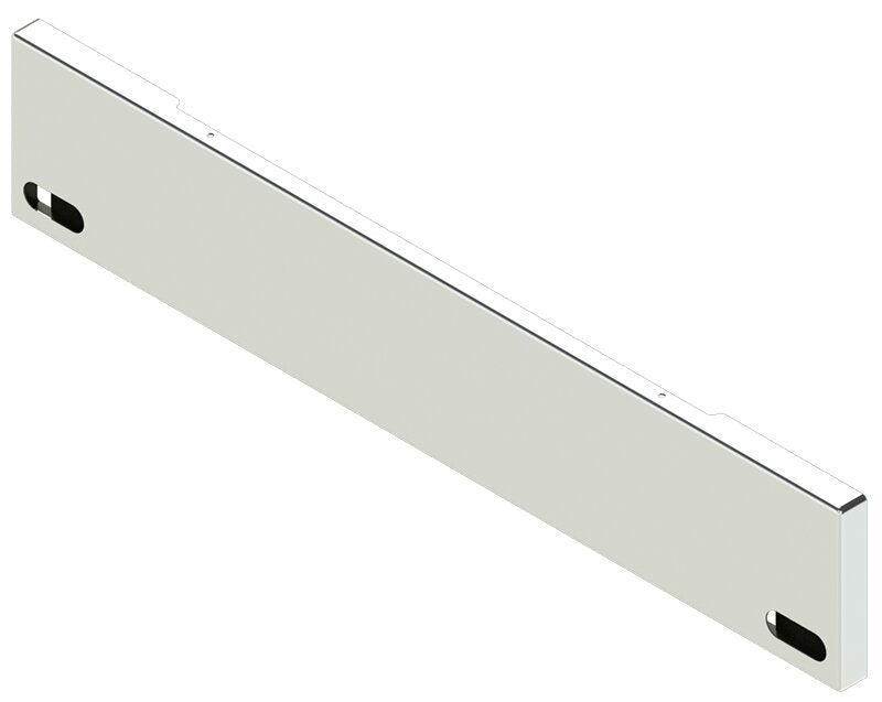 BUMPER FOR PETERBILT 379, 378, 357 1987-2007 18" BOXED END CHROME WITH NO MOUNTING HOLES AND 2 OVAL HOLES, WITH UNIVERSAL BRACKETS THAT FIT CB, CQ, FD, FE ,HA, HC, GO