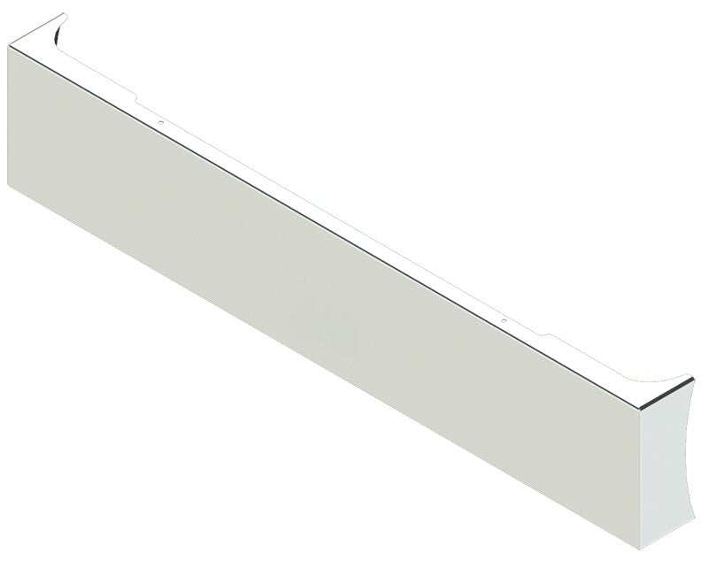 BUMPER FOR PETERBILT 379, 378, 357 1987-2007 18" AMERICAN EAGLE BOXED END WITH 8" EARS CHROME WITH NO MOUNTING HOLES AND WITH UNIVERSAL BRACKETS THAT FIT CB, CQ, FD, FE ,HA, HC, GO