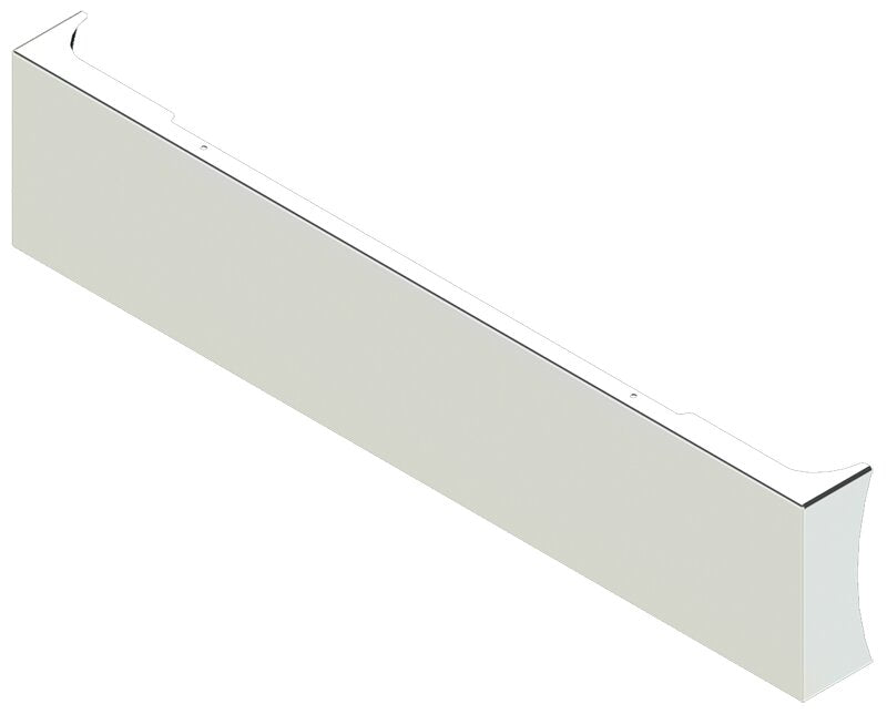 BUMPER FOR PETERBILT 379, 378, 357 1987-2007 20" AMERICAN EAGLE BOXED END WITH 8" EARS STAINLESS STEEL WITH NO MOUNTING HOLES AND WITH UNIVERSAL BRACKETS THAT FIT CB, CQ, FD, FE ,HA, HC, GO