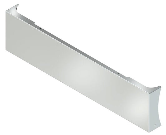 BUMPER FOR PETERBILT 379, 378, 357 1987-2007 22" AMERICAN EAGLE BOXED END WITH 8" EARS CHROME WITH NO MOUNTING HOLES AND 5/8" HOLE AT EACH END OF THE BUMPER, WITH UNIVERSAL BRACKETS THAT FIT CB, CQ, FD, FE ,HA, HC, GO