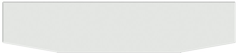 BUMPER FOR PETERBILT 379, 378, 357 1987-2007 20" BOXED END TAPER CHROME WITH NO MOUNTING HOLES AND WITH UNIVERSAL BRACKETS THAT FIT CB, CQ, FD, FE ,HA, HC, GO