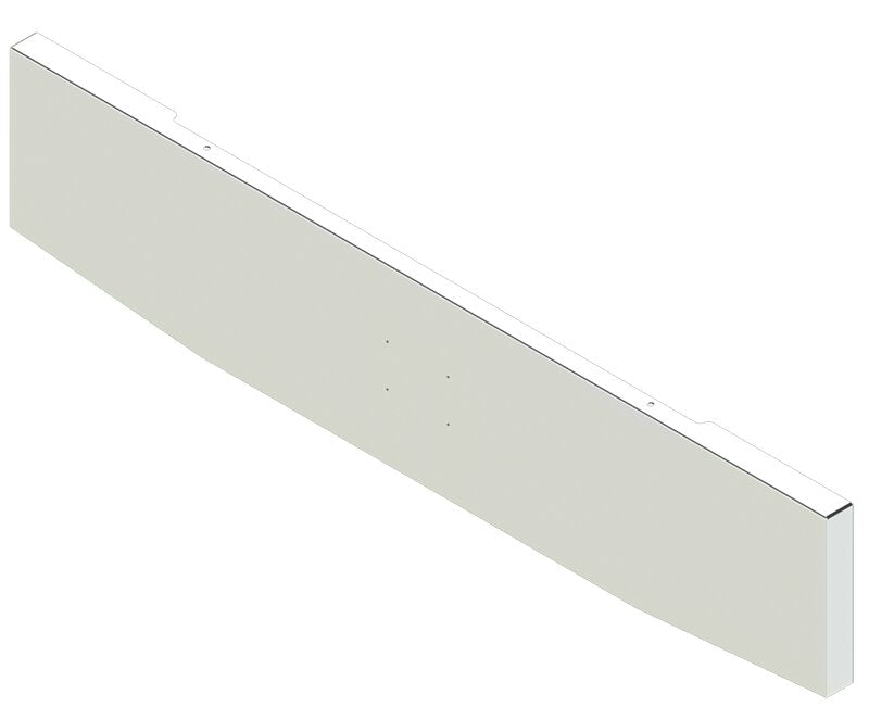 BUMPER FOR PETERBILT 379, 378, 357 1987-2007 WITH NO MOUNTING HOLES AND LICENSE PLATE HOLES, WITH UNIVERSAL BRACKETS THAT FIT CB, CQ, FD, FE ,HA, HC, GO