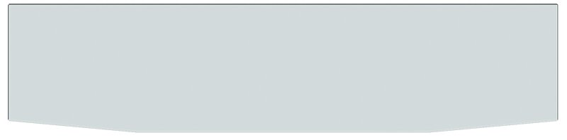 BUMPER FOR PETERBILT 379, 378, 357 1987-2007 WITH NO MOUNTING HOLES AND WITH UNIVERSAL BRACKETS THAT FIT CB, CQ, FD, FE ,HA, HC, GO