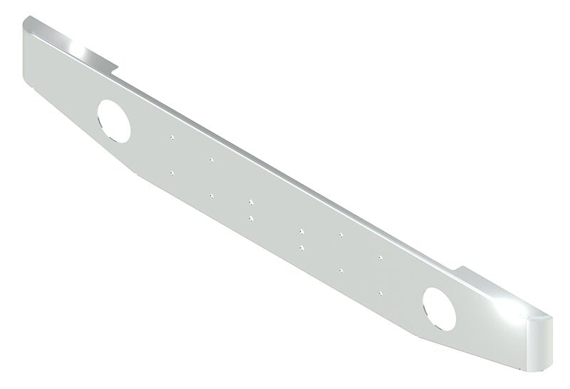 BUMPER FOR PETERBILT LOGGER 1973-1986 12" TAPER HAND FORM CHROME