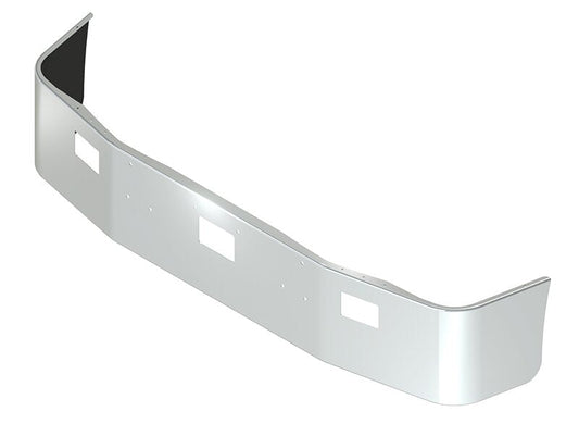 BUMPER FOR PETERBILT 377 WITH 119" BBC SETBACK AXLE 1987-1997 & 377AE SEBACK AXLE 1970-1990 18" SETBACK AXLE CHROME