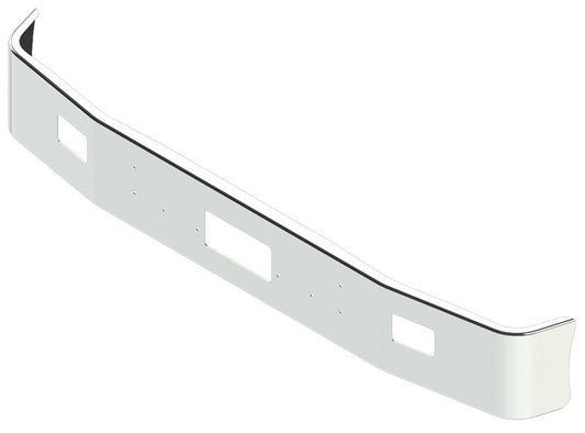 BUMPER FOR PETERBILT 377 SET FORWARD AXLE 1987-1991 12" SET FORWARD AXLE CHROME