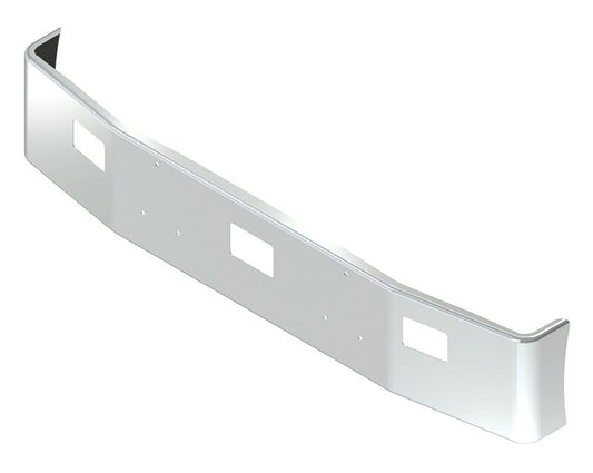 BUMPER FOR PETERBILT 377AE, 375 SET FORWARD AXLE 1987-2006 16" SET FORWARD AXLE CHROME