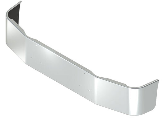 BUMPER FOR PETERBILT 385 WITH 112" BBC SETBACK AXLE 1995-2007 16" SETBACK AXLE CHROME WITH MOUNTING HOLES ONLY